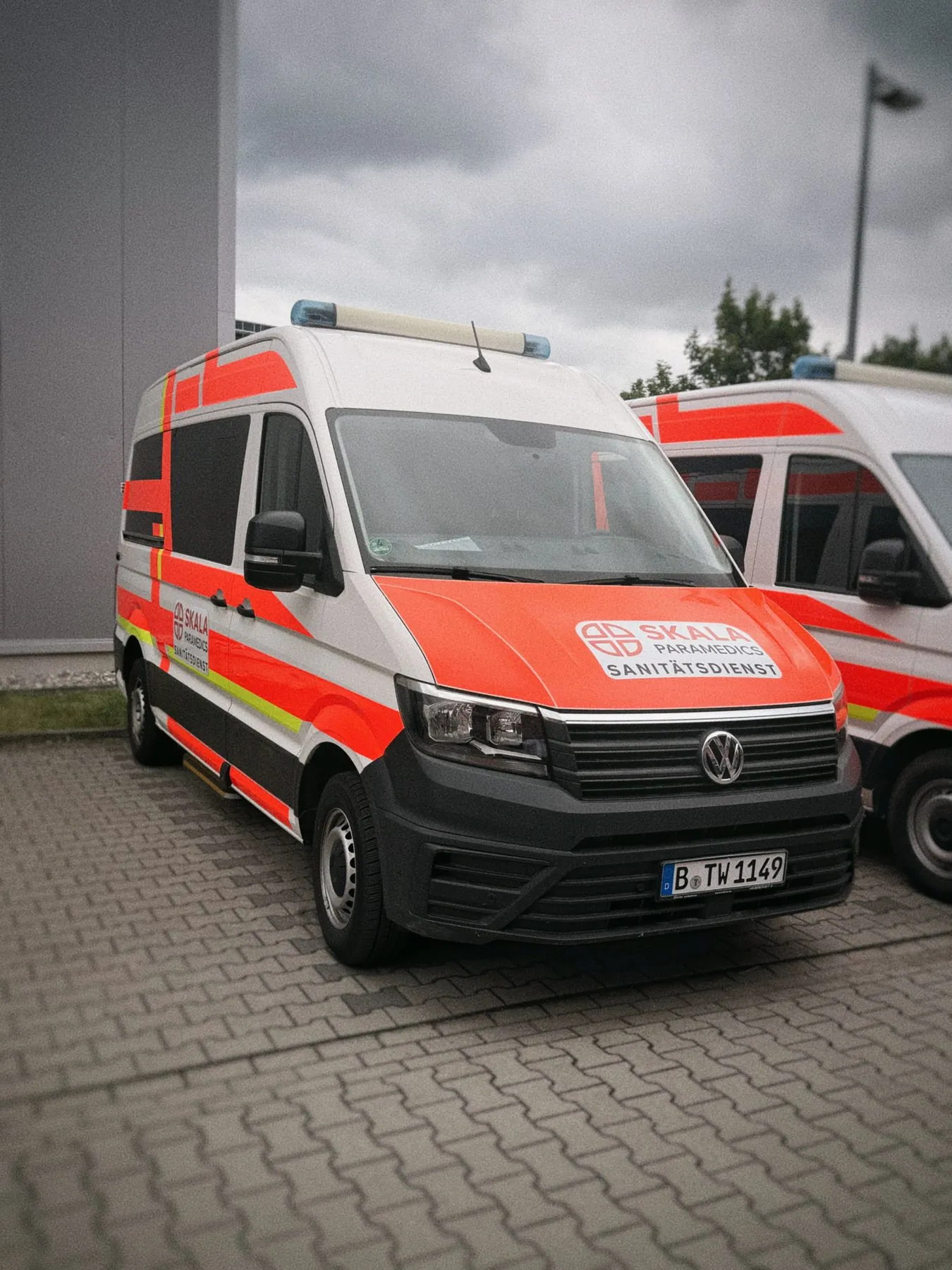 Einsatzkräfte von SKALA Paramedics
