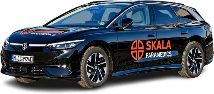 Einsatzleitfahrzeug von SKALA Paramedics